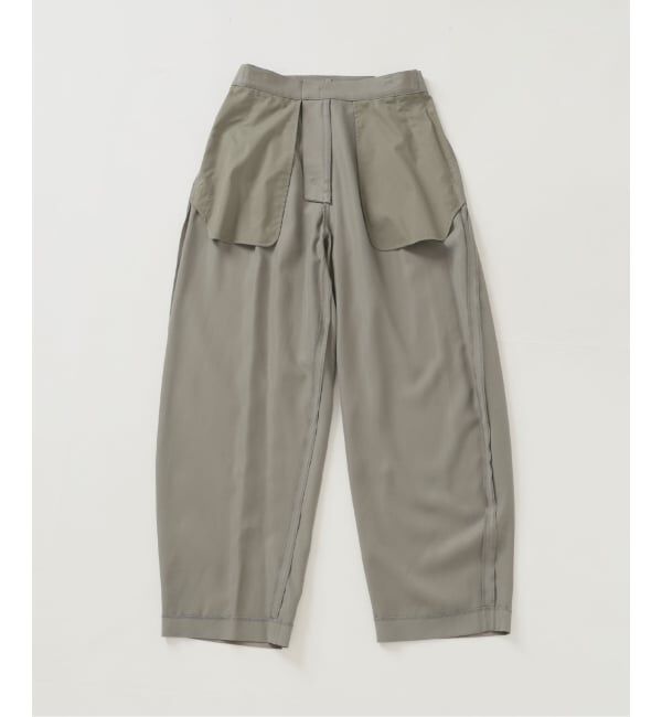 SLOBE IENA「《3サイズ展開》ワンタックバレルスラックス」|スラックス|