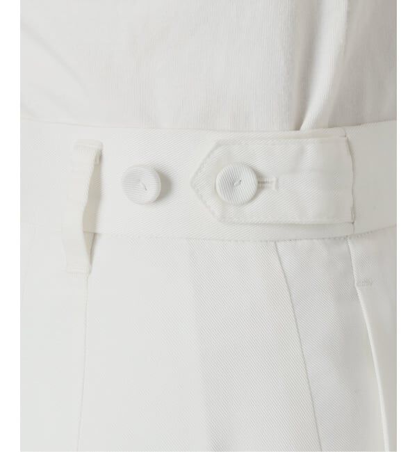 SLOBE IENA「《3サイズ展開》ワンタックバレルスラックス」|スラックス|