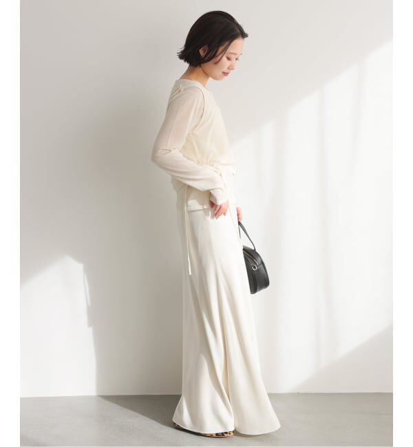 SLOBE IENA「《追加》tyn.TGOR/トゴール SLOBE別注 タンクセットカーディガン」|カーディガン|