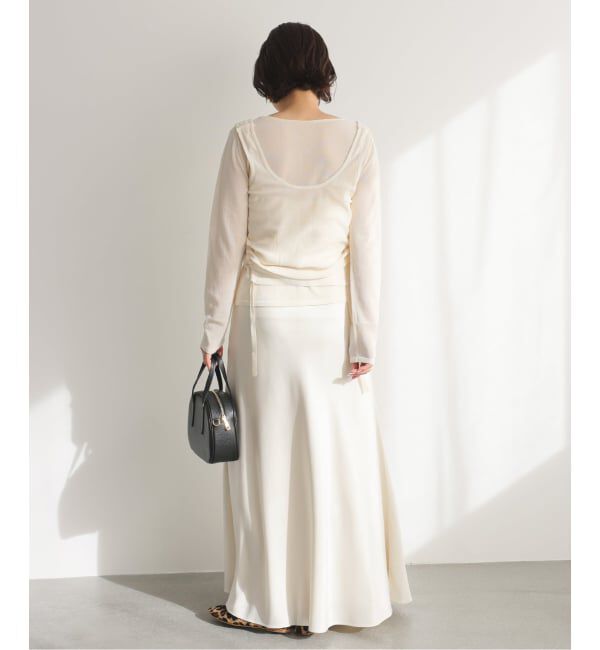 SLOBE IENA「《追加》tyn.TGOR/トゴール SLOBE別注 タンクセットカーディガン」|カーディガン|