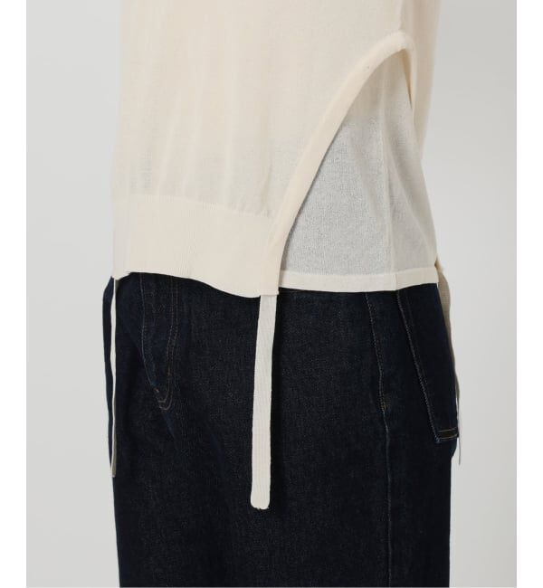 SLOBE IENA「《追加》tyn.TGOR/トゴール SLOBE別注 タンクセットカーディガン」|カーディガン|