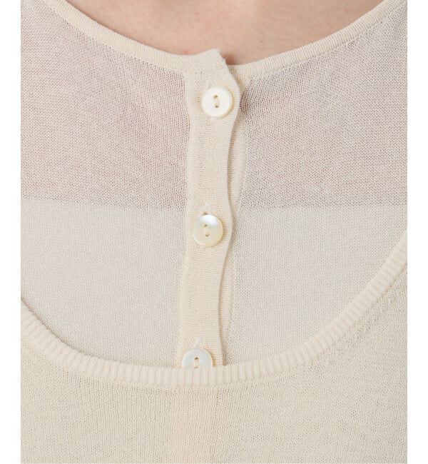 SLOBE IENA「《追加》tyn.TGOR/トゴール SLOBE別注 タンクセットカーディガン」|カーディガン|