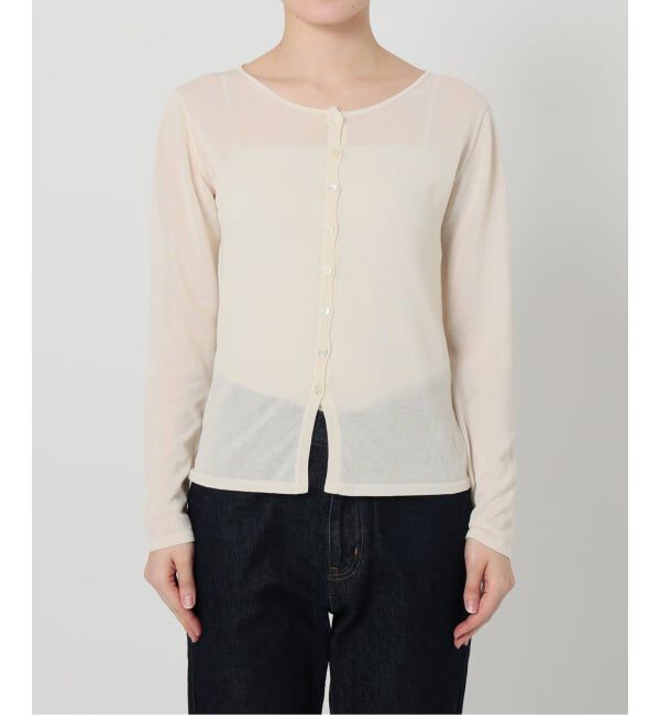 SLOBE IENA「《追加》tyn.TGOR/トゴール SLOBE別注 タンクセットカーディガン」|カーディガン|