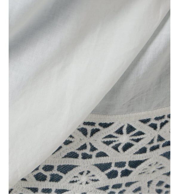 IENA「カットワークレースブラウス」|シャツ・ブラウス|