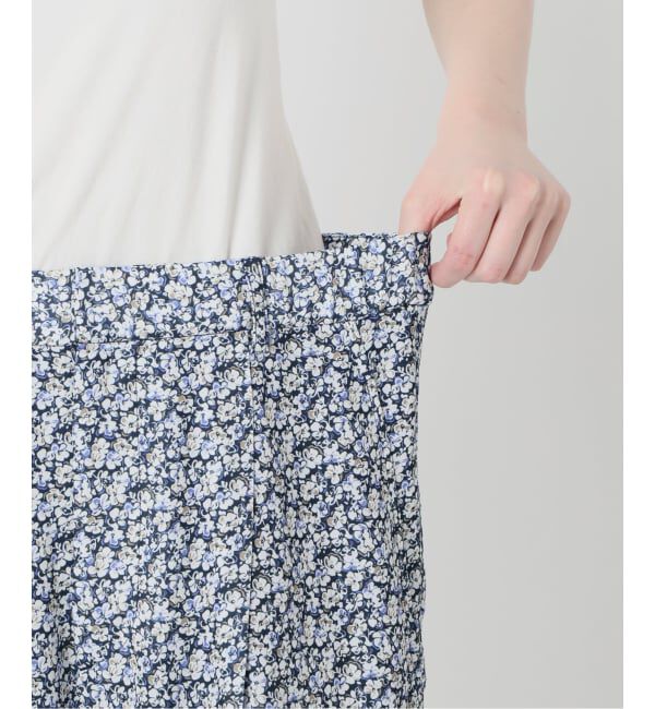 SLOBE IENA「《WEB限定/予約》Blue Flowerパンツ」|その他|