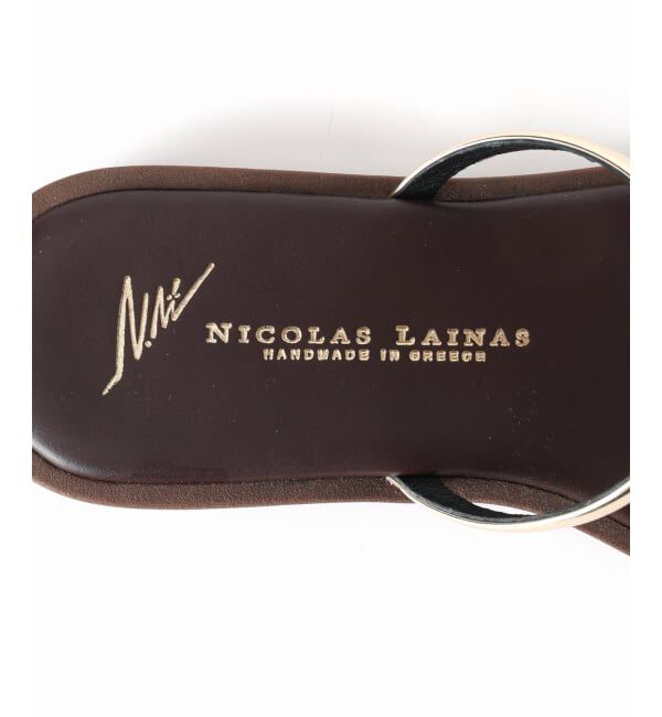 IENA「《追加2予約》NICOLAS LAINAS フラットサンダル」|サンダル|