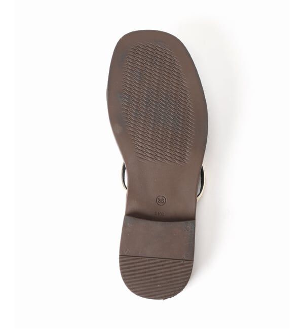 IENA「《追加2予約》NICOLAS LAINAS フラットサンダル」|サンダル|