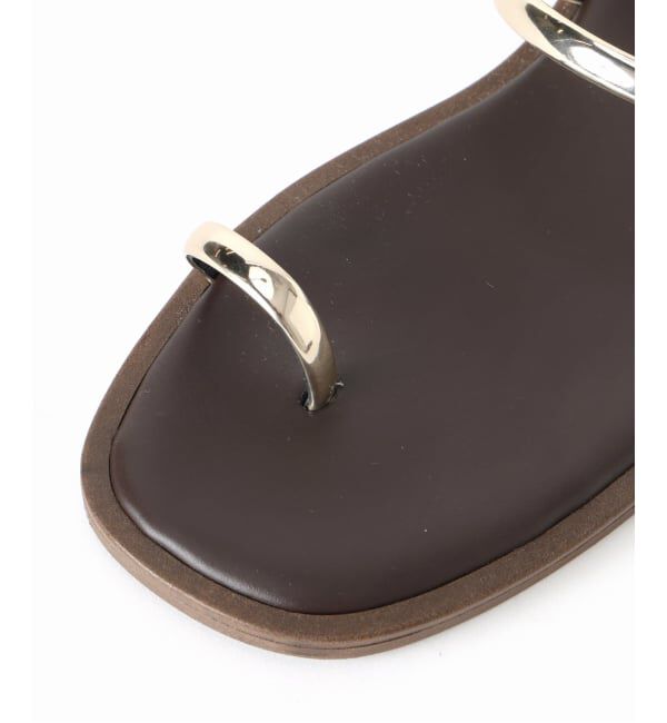 IENA「《追加2予約》NICOLAS LAINAS フラットサンダル」|サンダル|