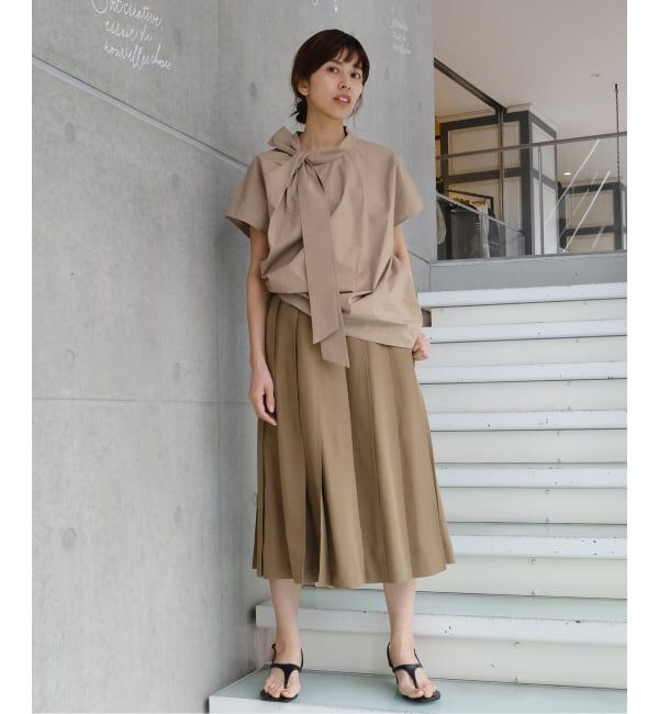 IENA「Maison IENA 別注 Nell/ネル ボウタイブラウス 261-30282」|シャツ・ブラウス|