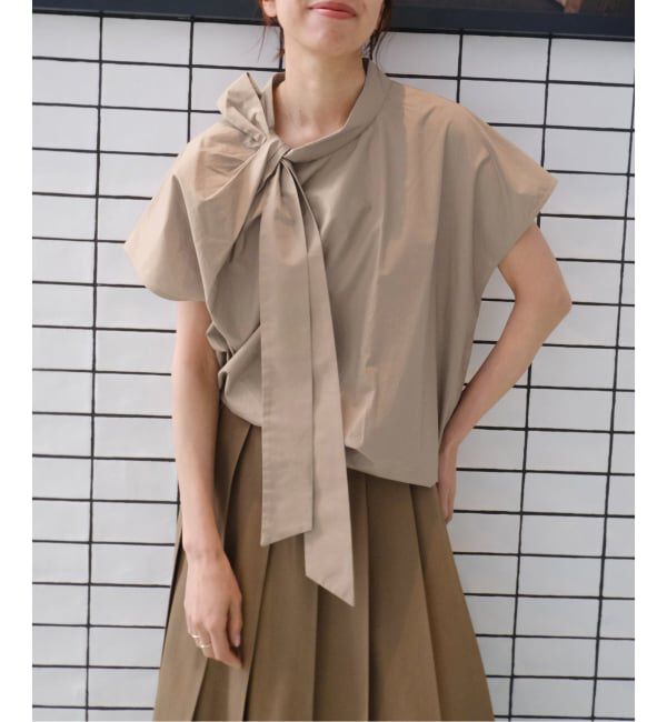 IENA「Maison IENA 別注 Nell/ネル ボウタイブラウス 261-30282」|シャツ・ブラウス|