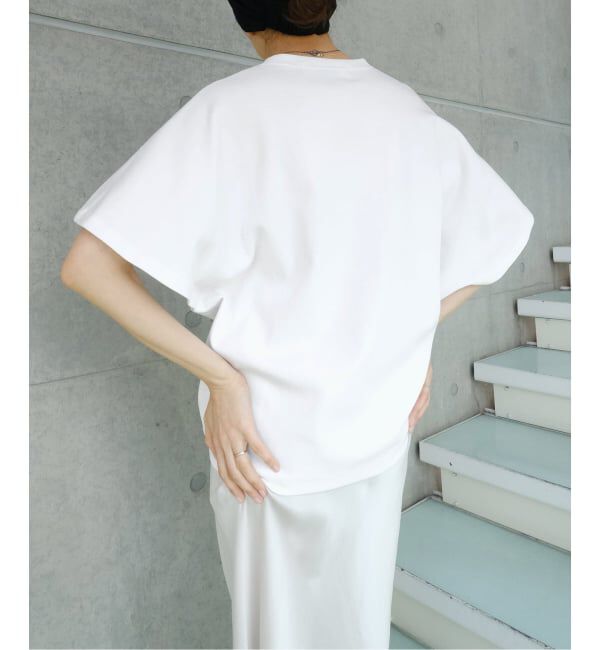 IENA「Maison IENA 別注 Nell/ネル アシンメトリーカットソー 261-80302」|Tシャツ・カットソー|