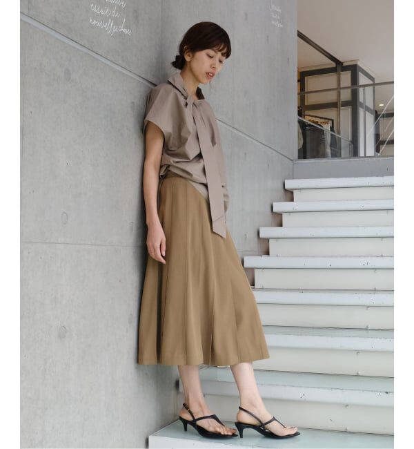 IENA「Maison IENA 別注 Nell/ネル プリーツスカート 261-10297」|スカート|