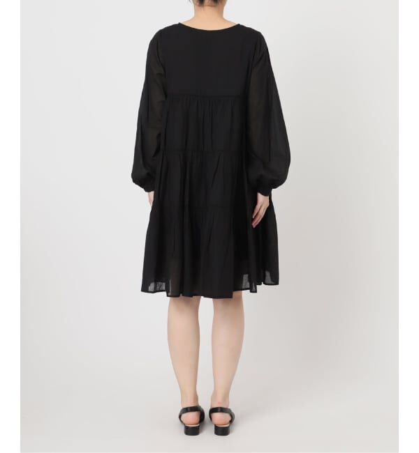 SLOBE IENA「《予約》コットンボイルティアードワンピース」|ワンピース|