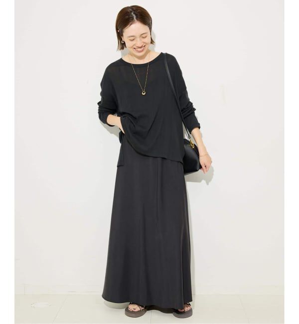 SLOBE IENA「《3サイズ展開/シリーズあり/追加予約》フィブリルマーメイドフレアスカート」|スカート|