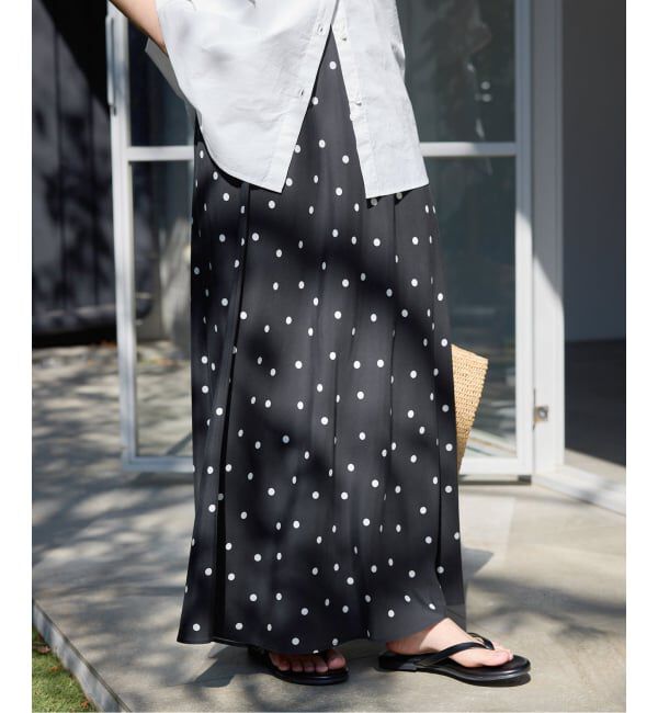 SLOBE IENA「《3サイズ展開/シリーズあり/追加予約》フィブリルマーメイドフレアスカート」|スカート|