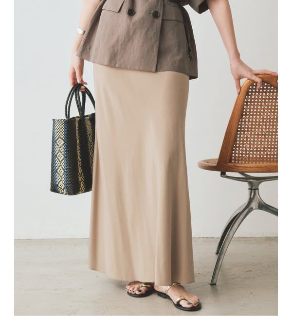 SLOBE IENA「《3サイズ展開/シリーズあり/追加予約》フィブリルマーメイドフレアスカート」|スカート|