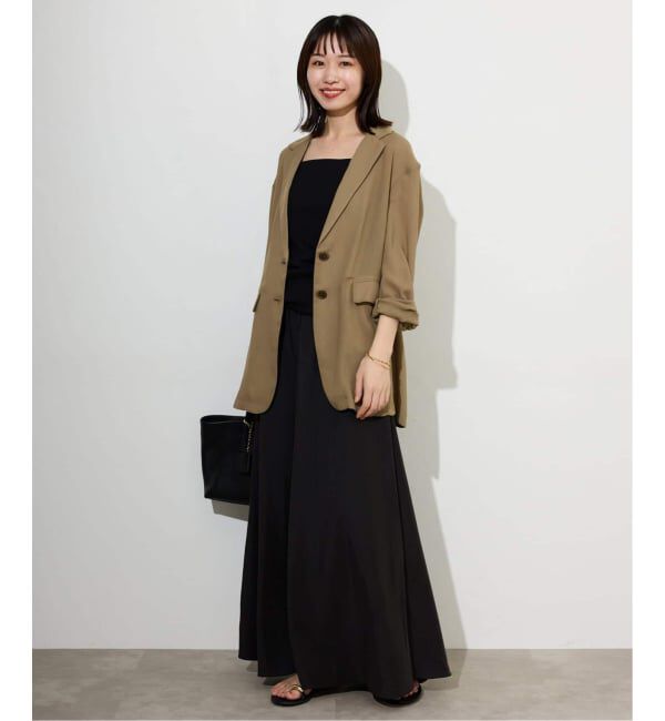 SLOBE IENA「《3サイズ展開/シリーズあり/追加予約》フィブリルマーメイドフレアスカート」|スカート|