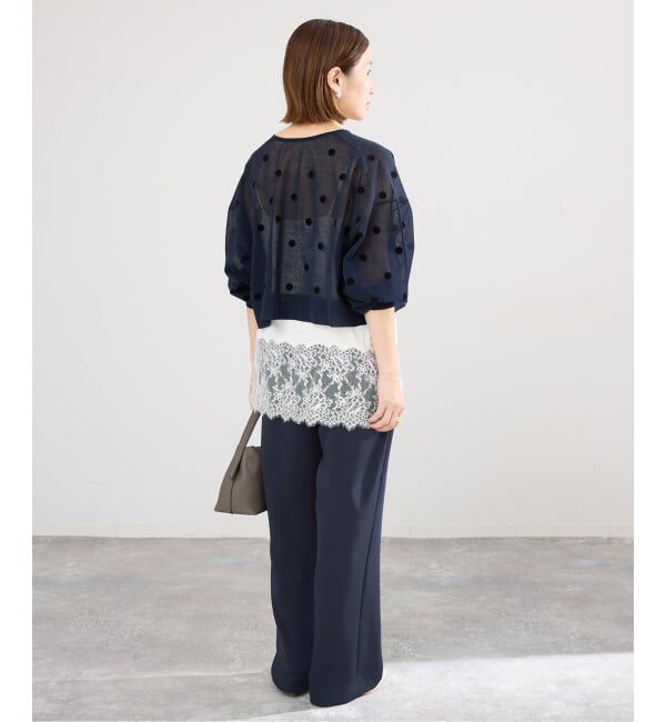 IENA「《予約》ウォッシャブルシルキーサテンイージーパンツ」|その他|