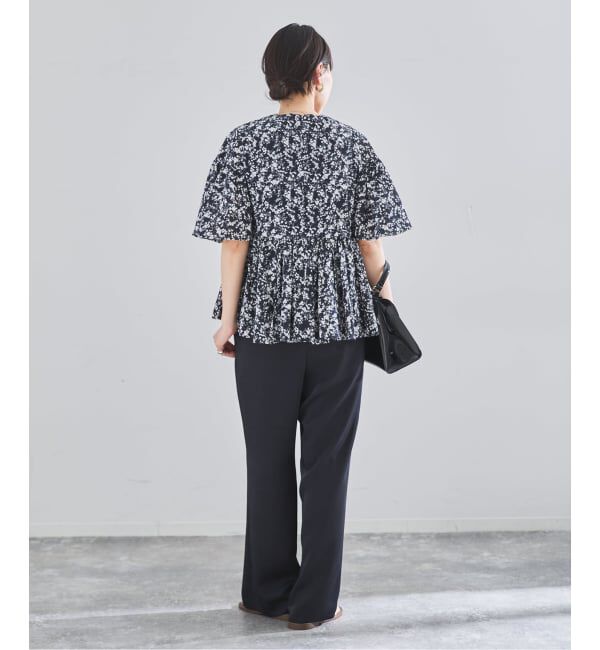 IENA「《予約》ウォッシャブルシルキーサテンイージーパンツ」|その他|