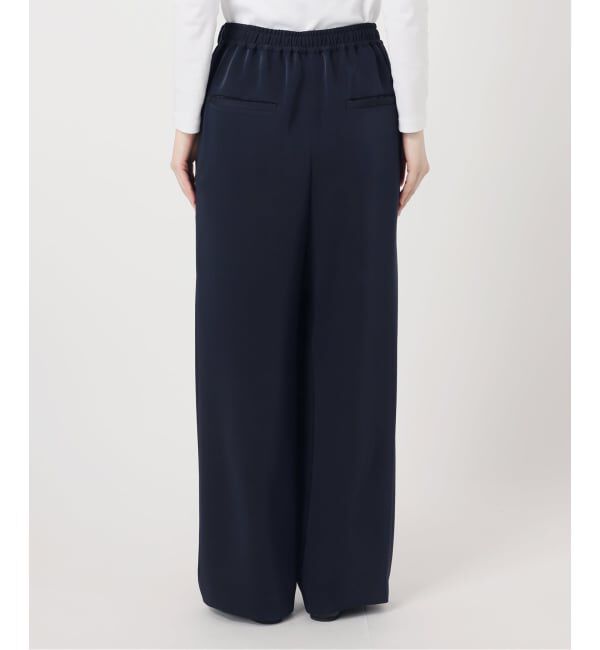 IENA「《予約》ウォッシャブルシルキーサテンイージーパンツ」|その他|