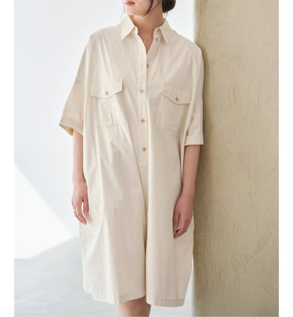 IENA「《予約》コットンショートオールインワン」|オールインワン|