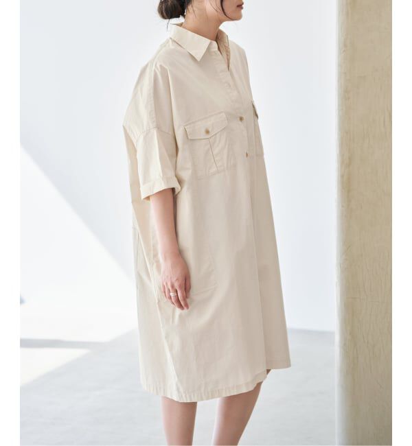 IENA「《予約》コットンショートオールインワン」|オールインワン|