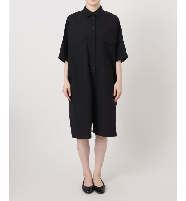 IENA「《予約》コットンショートオールインワン」|オールインワン|
