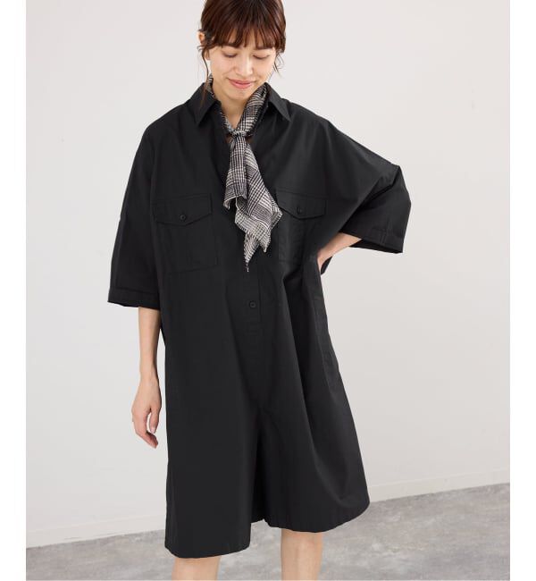 IENA「《予約》コットンショートオールインワン」|オールインワン|