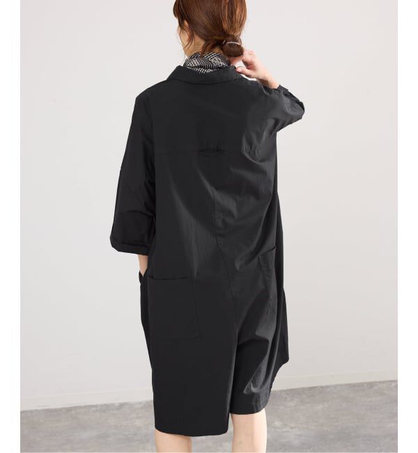 IENA「《予約》コットンショートオールインワン」|オールインワン|