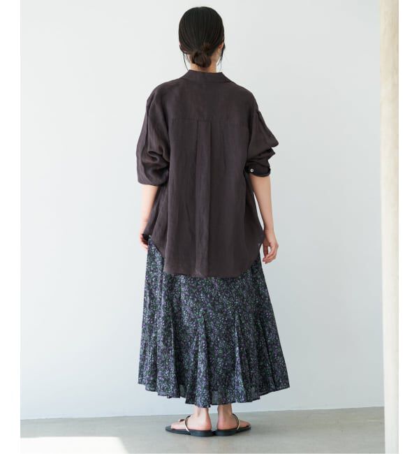 IENA「《セットアップ対応/予約》ラミーレギュラーカラーシャツ」|シャツ・ブラウス|