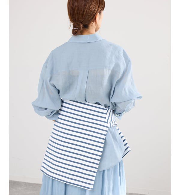 IENA「《セットアップ対応/予約》ラミーレギュラーカラーシャツ」|シャツ・ブラウス|