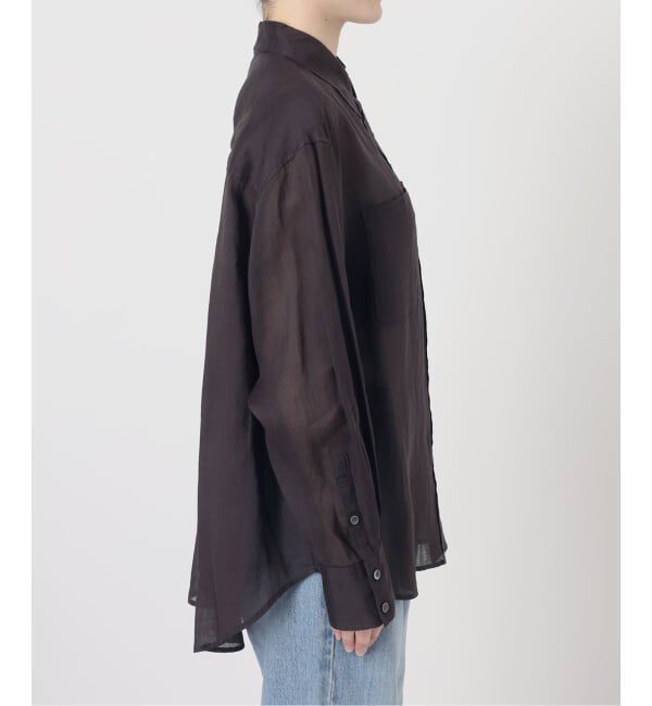 IENA「《セットアップ対応/予約》ラミーレギュラーカラーシャツ」|シャツ・ブラウス|