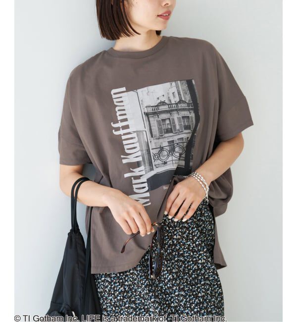 IENA「《予約》LIFE PICTURE COLLECTION　PHOTO Tシャツ」|Tシャツ・カットソー|