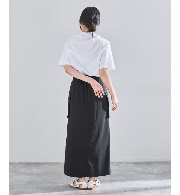 IENA「《予約》ハイツイストペンシルロングスカート」|スカート|