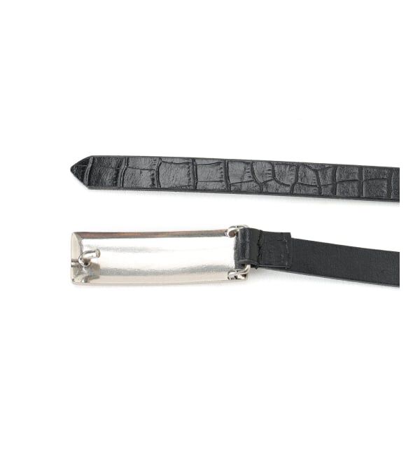 VERMEIL par iena「MAISON CANAU メゾンカナウ Belt クロコ MCLB5B01」|ベルト|