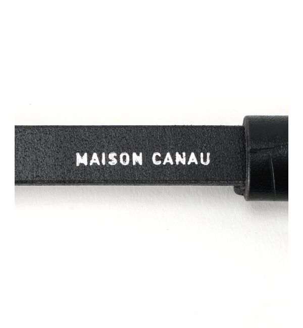 VERMEIL par iena「MAISON CANAU メゾンカナウ Belt クロコ MCLB5B01」|ベルト|