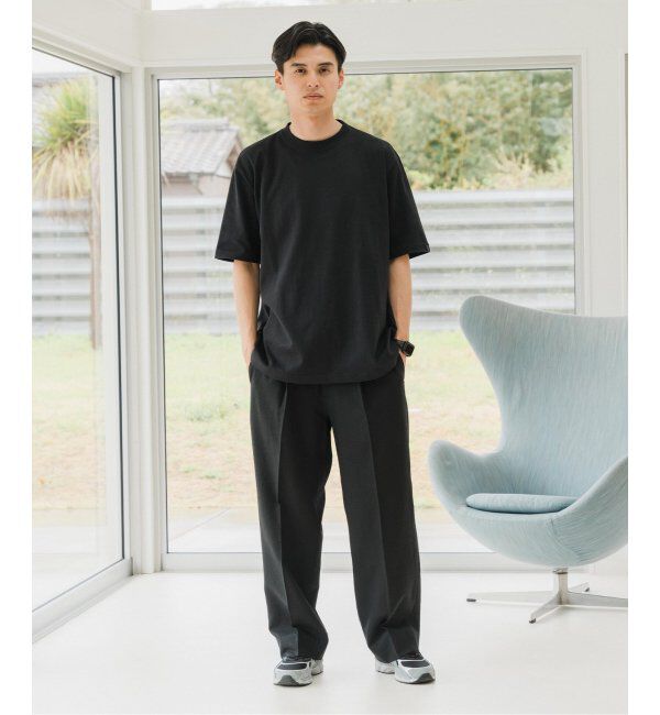 EDIFICE「LOOPWHEELER for LOWERCASE ツリテンジク ビッグTシャツ」|Tシャツ・カットソー|