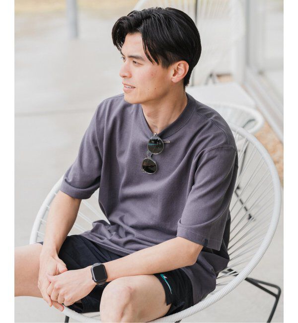 EDIFICE「LOOPWHEELER for LOWERCASE ツリテンジク ビッグTシャツ」|Tシャツ・カットソー|