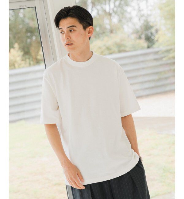 EDIFICE「LOOPWHEELER for LOWERCASE ツリテンジク ビッグTシャツ」|Tシャツ・カットソー|