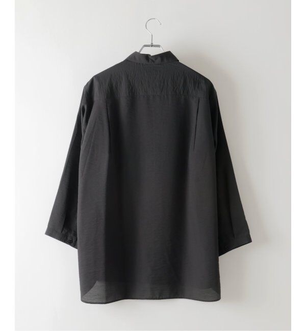 EDIFICE「シアー バンブー 8分袖 レギュラーシャツ」|シャツ・ブラウス|