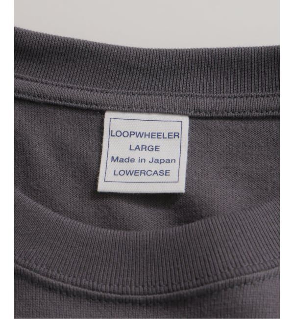EDIFICE「LOOPWHEELER for LOWERCASE ツリテンジク ロングスリーブ」|Tシャツ・カットソー|
