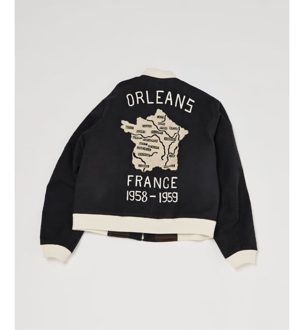 EDIFICE「【L`etiquette &times; EDIFICE】フレンチ スーベニア ジャケット」|ミリタリージャケット|ブラック