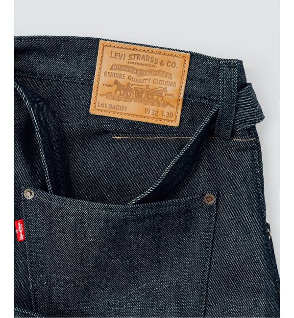 EDIFICE「《予約》LEVI&rsquo;S(R)/リーバイス(R) 別注 TWISTED BELTED デニムパンツ (L30)」|デニム|