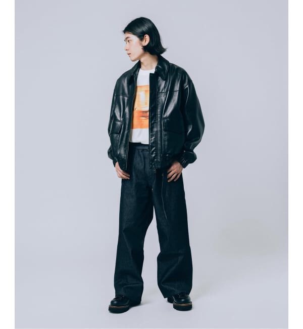 EDIFICE「《予約》LEVI&rsquo;S(R)/リーバイス(R) 別注 TWISTED BELTED デニムパンツ (L30)」|デニム|