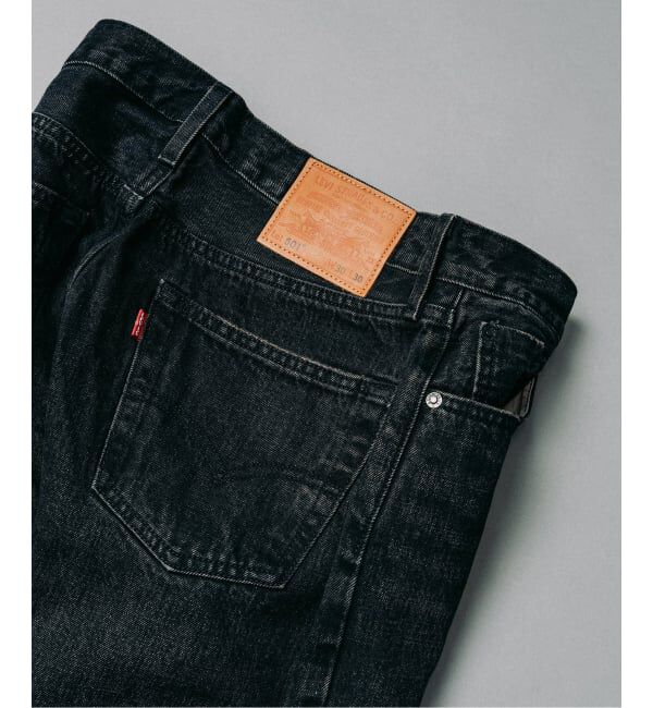 EDIFICE「《再予約》LEVI&rsquo;S(R)/リーバイス(R) 別注 BIG E 501(R) BLACK L30」|デニム|