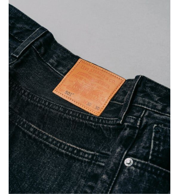 EDIFICE「《再予約》LEVI&rsquo;S(R)/リーバイス(R) 別注 BIG E 501(R) BLACK L30」|デニム|