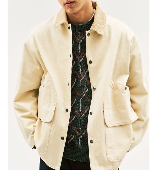 417 EDIFICE「コットンツイル ハンティングジャケット」|その他|