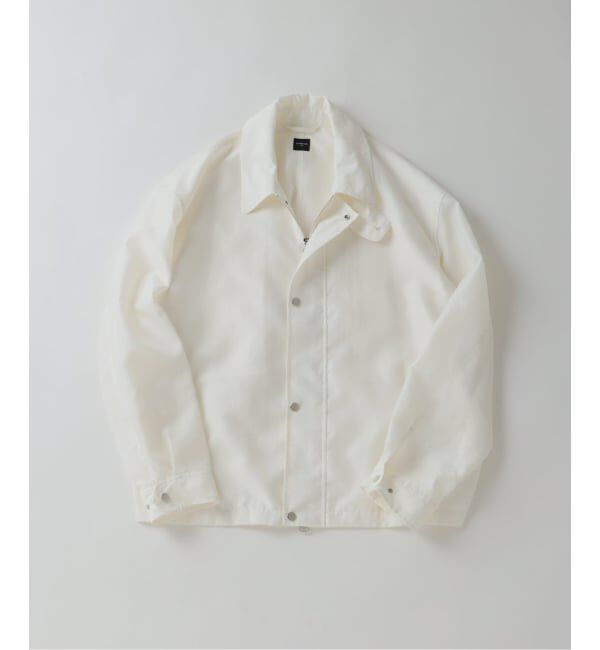 EDIFICE「ライト シャンブレー ショート ブルゾン」|その他|ホワイト
