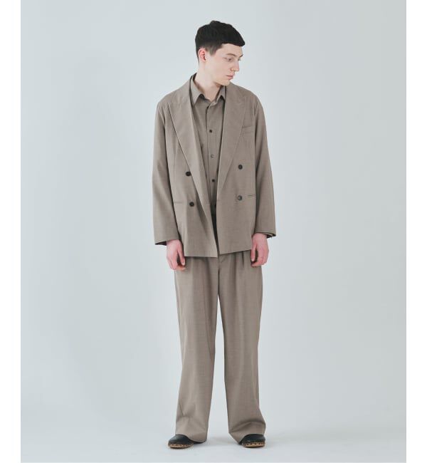 EDIFICE「2WAY トロピカル ウール ジャケット」|テーラードジャケット|