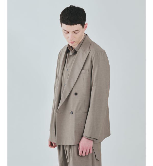 EDIFICE「2WAY トロピカル ウール ジャケット」|テーラードジャケット|